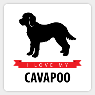 I Love My Cavapoo Sticker